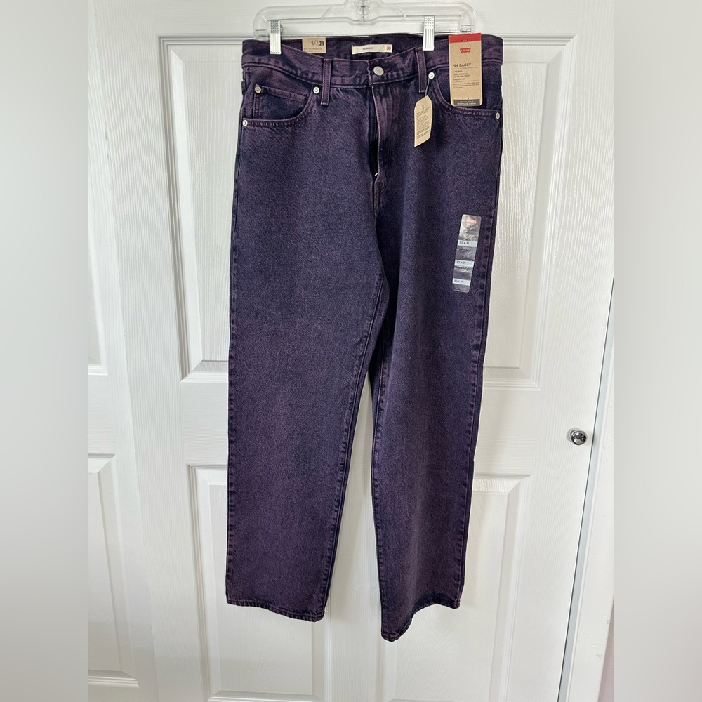 Levi's Purple ‘94 Baggy Jeans
